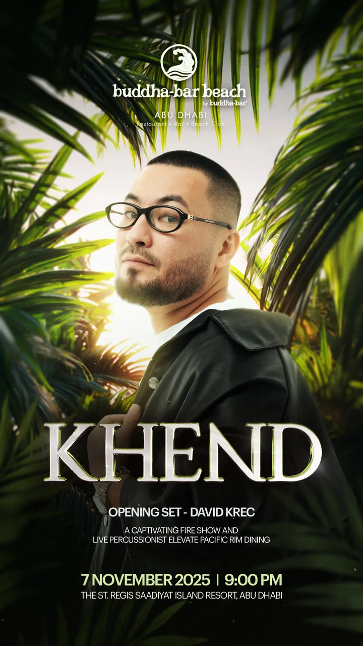 Афиша Khend, Buddha-Bar Beach Abu Dhabi